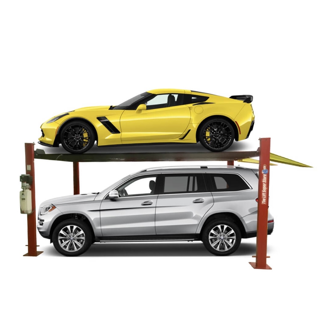 Restomod Stacker — Four-Post Lift 9,000 LB.(4T)